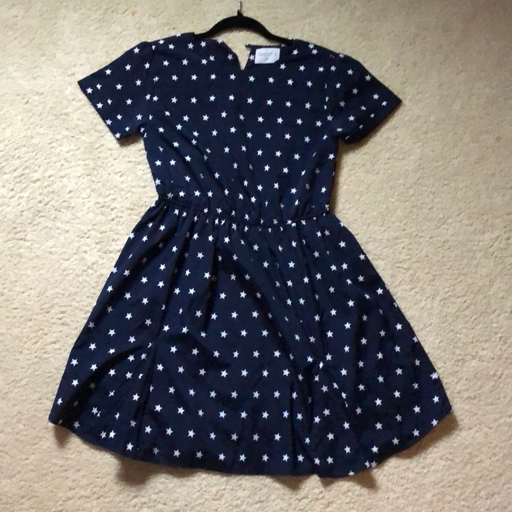🌟Navy blue star dress size small🌟